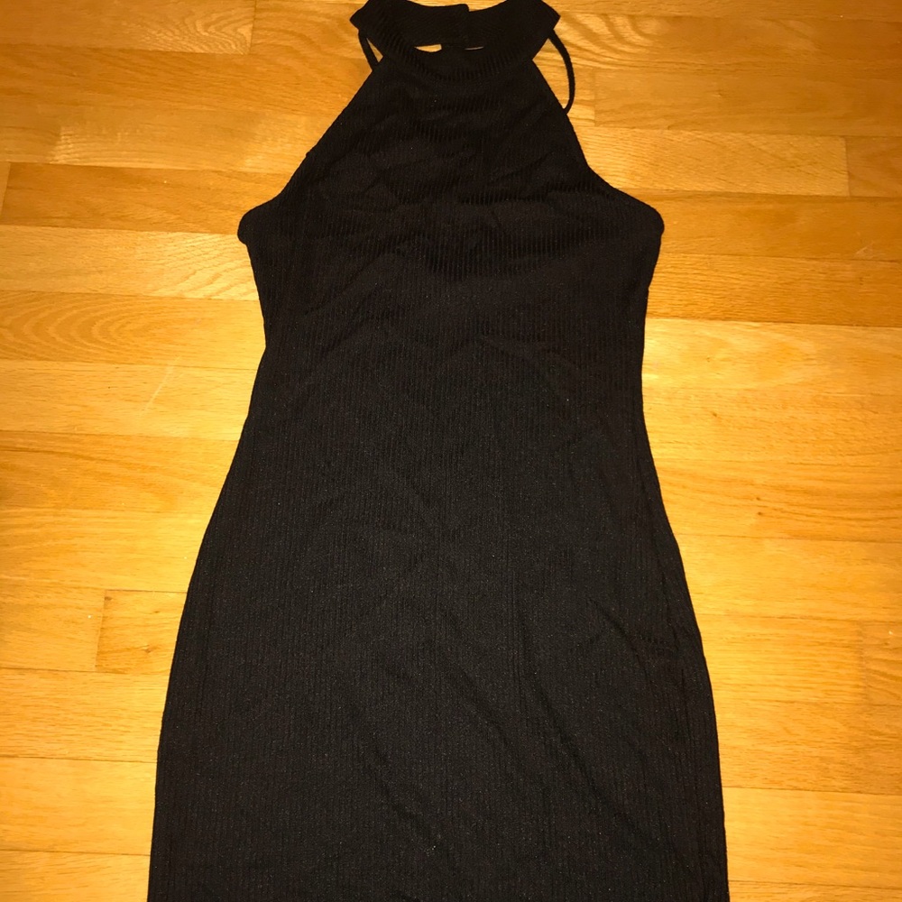 Top shop black dress
